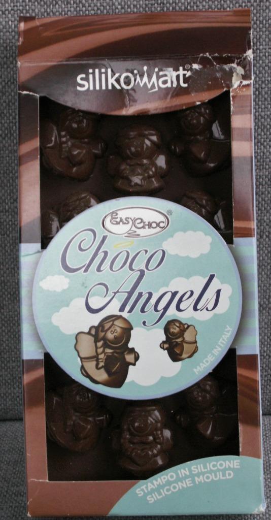 Silikomart Chocoladevorm vorm Engeltjes 4 motieven, Hobby en Vrije tijd, Taarten en Cupcakes maken, Nieuw, Boek of Tijdschrift