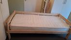 Logeerbed 90x200 cm incl. Matras - Krimpen a/d IJssel, Huis en Inrichting, Simpel, 90 cm, Eenpersoons, Beige
