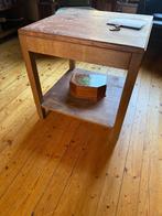 antiek houten bijzettafel, salontafel, sidetable, Antiek en Kunst, Ophalen