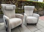 Set Prominent sta op relax stoel relaxfauteuil met bon, Verzenden, Minder dan 75 cm, Nieuw, Stof