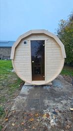 Sauna Barrel 2M Gratis Levering en Plaatsing, Ophalen of Verzenden, Nieuw