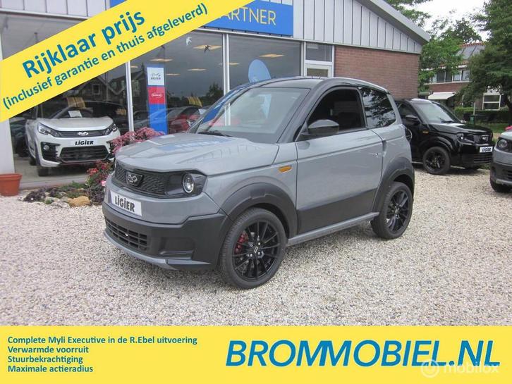 Ligier Myli Executive brommobiel met stuurbekrachtiging. Gar, Diversen, Brommobielen en Scootmobielen, Gebruikt, Ligier