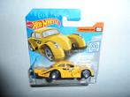 Hot Wheels - Volkswagen Käfer Racer Mooneyes (geel) 1:64, Ophalen of Verzenden, Nieuw, Auto
