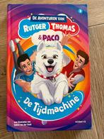 De Avonturen van Rutger, Thomas & Paco - De Tijdmachine (dee, Ophalen of Verzenden, Gelezen, Fictie algemeen