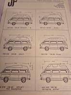 JF campers volkswagen bus T3 T2 LT Mercedes 308 Bedford CF, Boeken, Ophalen of Verzenden, Zo goed als nieuw, Volkswagen