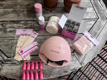 Pink gellac set - incl. UV lamp beschikbaar voor biedingen