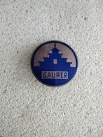 Emaille SAUER auto broche (doorsnee 2,5 cm), Ophalen of Verzenden, Gebruikt, Transport