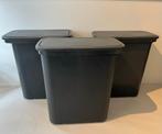 Brabantia Touch Bin 60L afvalemmer (3x) + Deksel (3x), Huis en Inrichting, Kunststof, Gebruikt, 50 tot 75 cm, 40 liter of meer