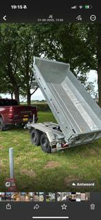 Kipper aanhangwagen super sterke kar elektrisch, Ophalen, Zo goed als nieuw