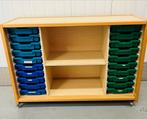 Vintage schoolkast knutselkast Schilte kinderopvang kdv, Kinderen en Baby's, Ophalen, Gebruikt, Kast, 100 cm of meer