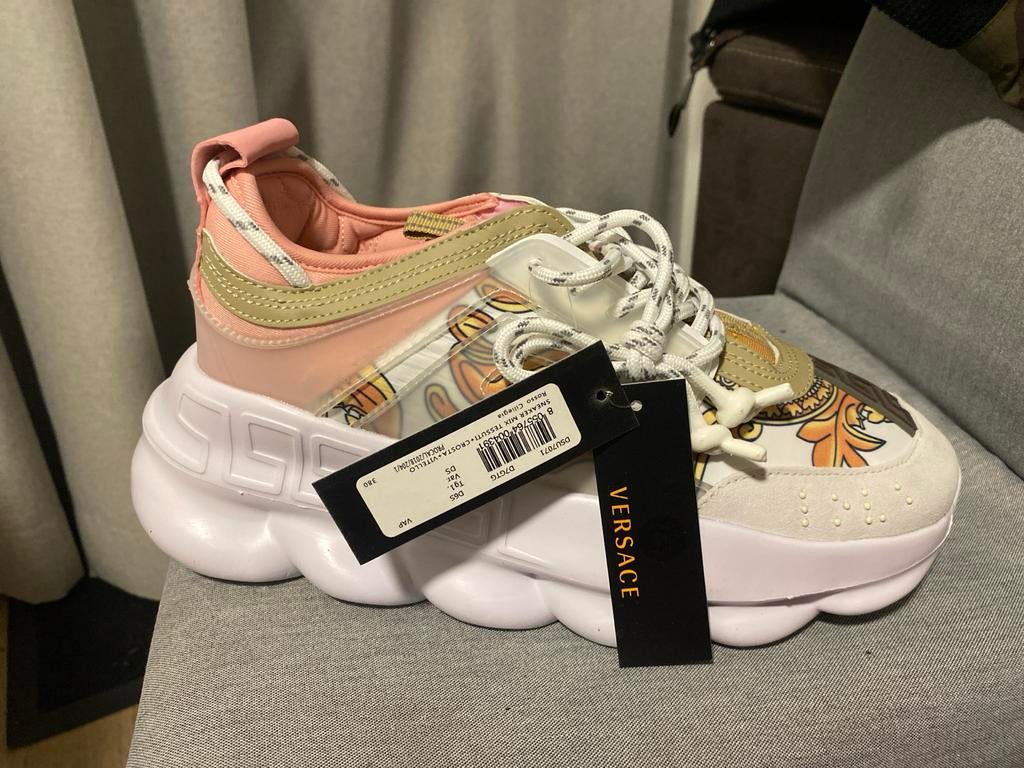 Versace Chain Reaction Sneakers - Nieuw!, Verzenden, Nieuw, Wit, Sneakers of Gympen