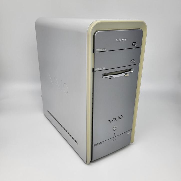 Vintage SONY VAIO Desktop PC PCV-2236 & Keyboard, Computers en Software, Vintage Computers, Ophalen