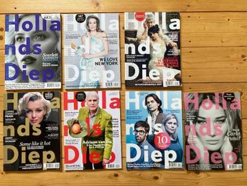 7x Hollands Diep literair magazines 2009 2011 connaisseur beschikbaar voor biedingen