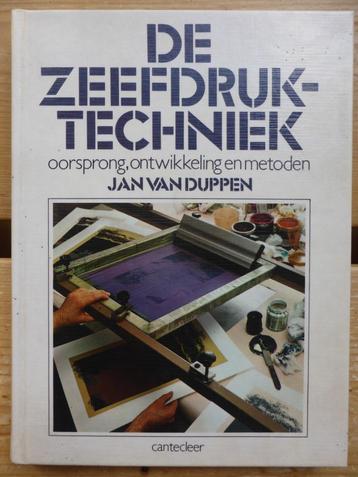 De zeefdruktechniek - Jan van Duppen beschikbaar voor biedingen