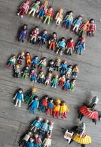 TE KOOP  44 LEUKE PLAYMOBIL POPPETJES + PAARD 1,- P STUK, Ophalen of Verzenden, Zo goed als nieuw, Los playmobil