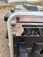 Roland SRA-800 versterker + Behringer uptralink + flightcase, Ophalen