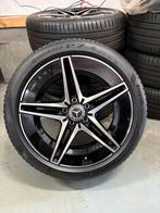 Amg Velgen met banden  Mercedes c klasse pirelli 245/40/18, Auto-onderdelen, Banden en Velgen, Ophalen, Nieuw, Zomerbanden