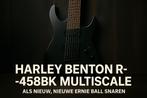 Harley Benton R-458BK Multiscale, Muziek en Instrumenten, Ophalen of Verzenden, Zo goed als nieuw, Solid body, Overige merken