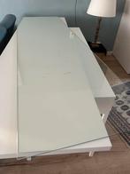 Glasplaat, ronde randen, 125 cm of meer, Ophalen of Verzenden, Zo goed als nieuw, Minder dan 100 cm