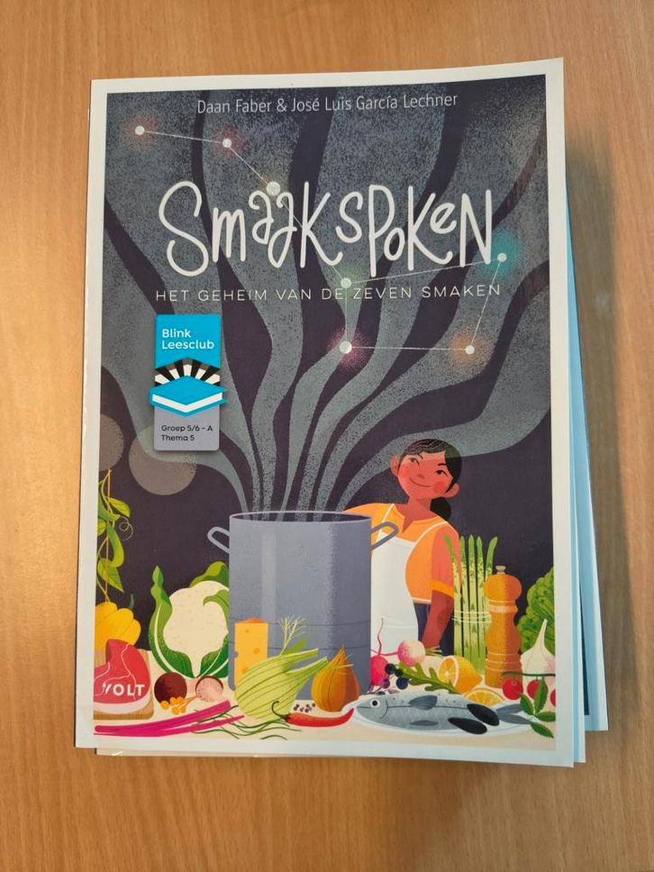 Smaakspoken - Daan Faber (Blink Lezen editie), Boeken, Kinderboeken | Jeugd | onder 10 jaar, Zo goed als nieuw, Ophalen of Verzenden