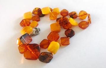 Barnsteen Amber ketting collier beschikbaar voor biedingen