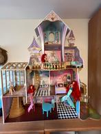 Kidskraft Barbie Poppenhuis met Meubels - Werkend Licht & Mu, Ophalen, Zo goed als nieuw, Poppenhuis