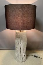 Prachtige lamp van Stout verlichting Piet Boon drijfhout, Ophalen of Verzenden, Zo goed als nieuw, Minder dan 100 cm