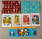 Garfield set stickers boekenlegger beloningskaartjes, Hobby en Vrije tijd, Ophalen of Verzenden, Nieuw, Stickers en Plaatjes