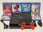 Super nette Playstation 4 + 8 Spellen + Nieuwe Controller, Ophalen, Zo goed als nieuw, Met 1 controller, Original