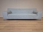 Jame Saar - 3 zits Bank - Turquoise - Stof - Design, Voltastraat 21, Barneveld, Driepersoons, 75 tot 100 cm, Ophalen of Verzenden