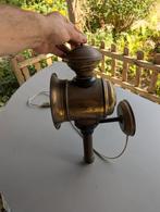 Vintage antieke wandlamp, koetslamp, Antiek en Kunst, Antiek | Lampen, Ophalen