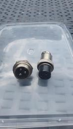 Microfoonplug 3 pins CB radio, Ophalen of Verzenden, Nieuw, Zender en Ontvanger