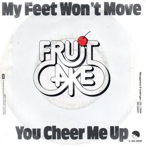 Fruit Cake: My feet won't move, Cd's en Dvd's, Vinyl Singles, Gebruikt, Single, Pop, 7 inch, Verzenden
