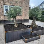 Cortenstaal bloembakken,plantenbakken,openhaardhoutopslag., Ophalen, Nieuw, Metaal