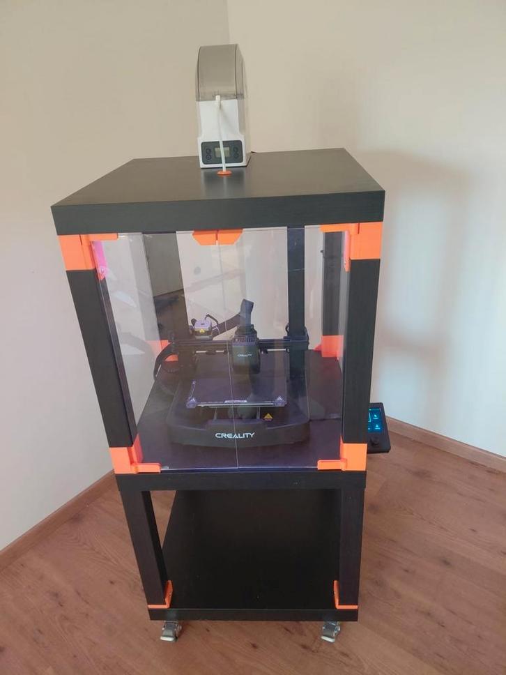 Ender Ender 3 v3 se met enclosure, Computers en Software, 3D Printers, Zo goed als nieuw, Ophalen