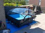 Exit zwembad 3x2 meter met overkapping, trap en ondervloer., Tuin en Terras, Zwembad-toebehoren, Ophalen, Zo goed als nieuw
