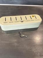 Brabantia huishoud spaarpot, Verzamelen, Spaarpotten, Ophalen, Gebruikt, Metaal of Blik, Overige thema's