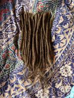 36 nieuwe bruine human hair dread extensions 35-40cm nu 216€, Nieuw, Ophalen of Verzenden, Pruik of Haarverlenging