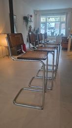 4 Vintage design retro cidue barkrukken, Huis en Inrichting, Barkrukken, Ophalen, Gebruikt, 60 tot 90 cm, 4 krukken