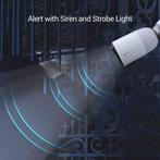 EZVIZ HB3-B1 2K bewakingscamera, wifi, voor buiten, Audio, Tv en Foto, Videobewaking, Ophalen of Verzenden, Nieuw, Buitencamera