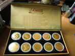 serie van 10 chinese generaals penningen, Ophalen of Verzenden, Buitenland, Munten