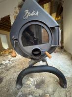 Brutus Houtkachel 25KW, Huis en Inrichting, Kachels, Ophalen, Gebruikt, Houtkachel, Vrijstaand