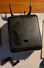 Zwarte bakelieten antieke PTT telefoon met slinger, Telecommunicatie, Ophalen of Verzenden, Gebruikt