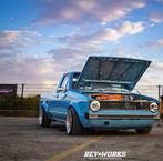 Volkswagen caddy mk1 pick up olditimer 1986, Twee personen
