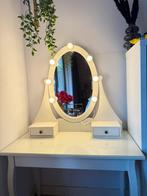 Kap tafel / make up tafel/ toilet tafel IKEA, Zo goed als nieuw, Minder dan 100 cm, Hout, 50 tot 100 cm