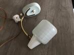 Vintage Jaren 60 Wandlamp, Ophalen of Verzenden, Gebruikt, Glas