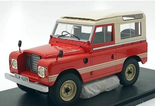 1:18 Cult Land Rover 88 Serie III - 1978 - Rood - SALE!!, Hobby en Vrije tijd, Modelauto's | 1:18, Nieuw, Auto, Overige merken