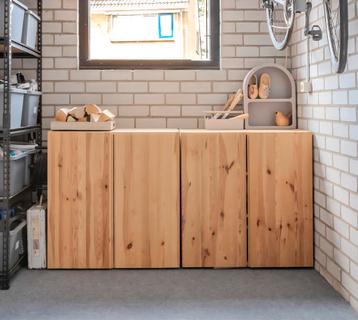 2x ivar kast ikea(diepe variant) - afbeelding 1