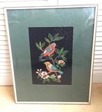 Ingelijst borduurwerk, Ophalen of Verzenden, Zo goed als nieuw, Minder dan 50 cm, Schilderij