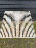 Tuintafel, Tuin en Terras, Ophalen, Gebruikt, Vierkant, Metaal